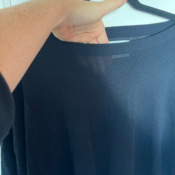 Samsøe Samsøe Kassy O-knit Sweater Dark Sapphire SZ S - Picture 5 of 9